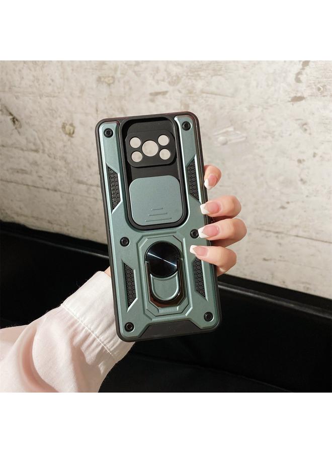 The Bros Case For Xiaomi Poco X3 Sliding Camera Cover Design TPU+PC Protective Case