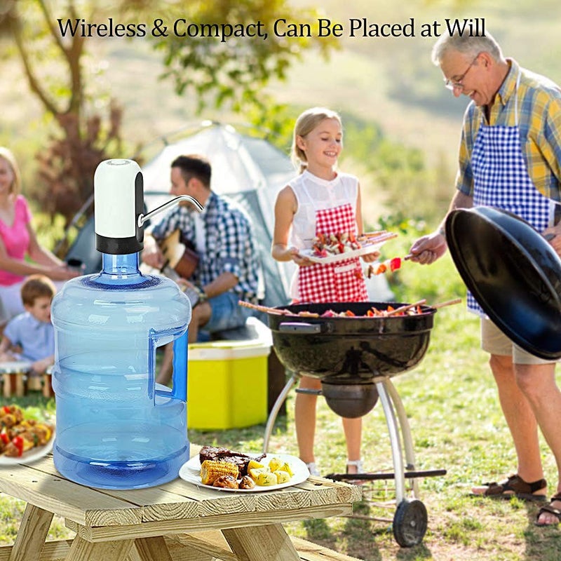 shopper 52.com shopper 52com USB Rechargeable Automatic Water Dispenser Pump for 20 L Bottle - Image 2
