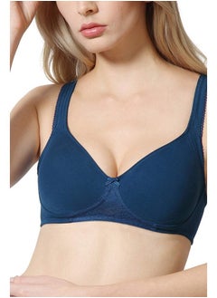 Van Heusen Van Heusen Women Wireless Non Padded Shaper Bra - Anti Bacterial, Encircled Side Panel_11004_Blue Opal_36B  - Image 1