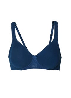 Van Heusen Van Heusen Women Wireless Non Padded Shaper Bra - Anti Bacterial, Encircled Side Panel_11004_Blue Opal_36B  - Image 3