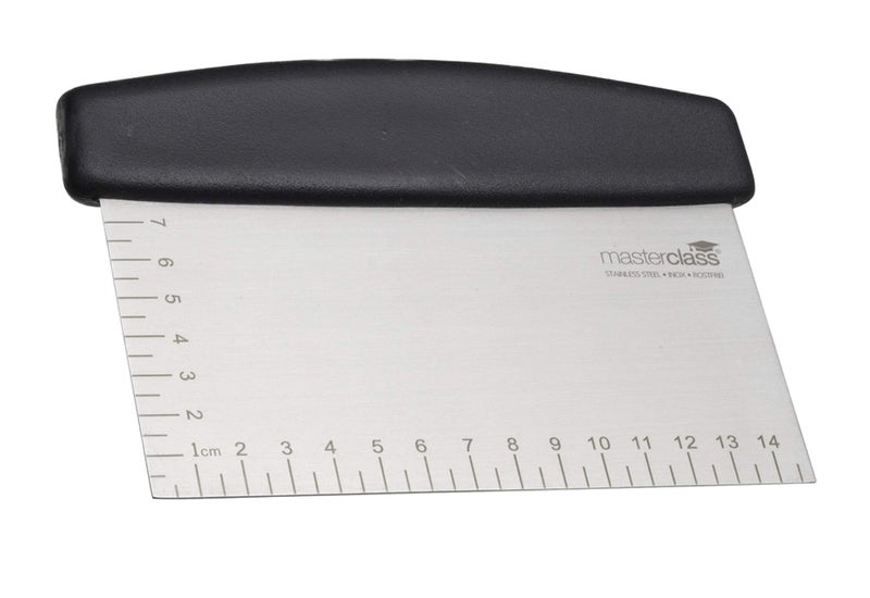 Master Class MasterClass Stainless Steel Dough Scraper/Cutter, Silver, 15 x 7.5 cm - Image 2