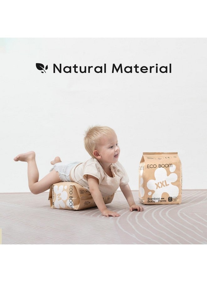 إيكو بوم بنطال تدريب ECO BOOM للأطفال الصغار، مضاد للحساسية للبشرة الحساسة، مقاس 6 مناسب للأطفال بوزن 33 رطلاً أو أكثر (XXL - 17 قطعة) - Image 3