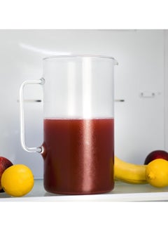Wessper Wessper D2 Borosilicate Glass Pitcher, Heat-Resistant, 3.3L, Clear  - Image 4