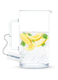 Wessper Wessper D2 Borosilicate Glass Pitcher, Heat-Resistant, 3.3L, Clear  - Image 1