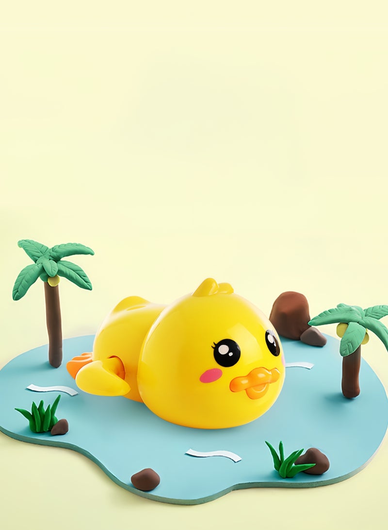 Bath Toy,Cute Animal Clockwork Bathtub Swimming Pool Toy,Baby Bath Toys for Toddlers 1-3, Boys & Girls Water Bath Toy Set,3 Pack  - Image 3