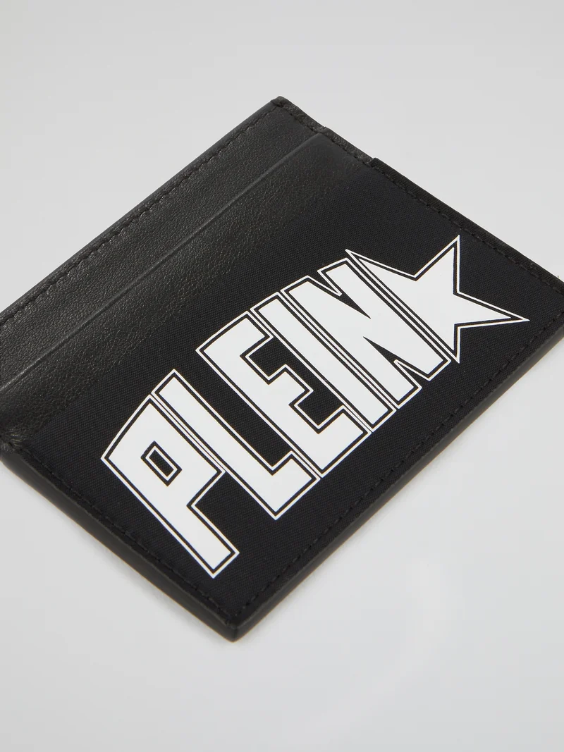 Philipp Plein  Plein Star Black Card Holder for Men | Best Price UAE
