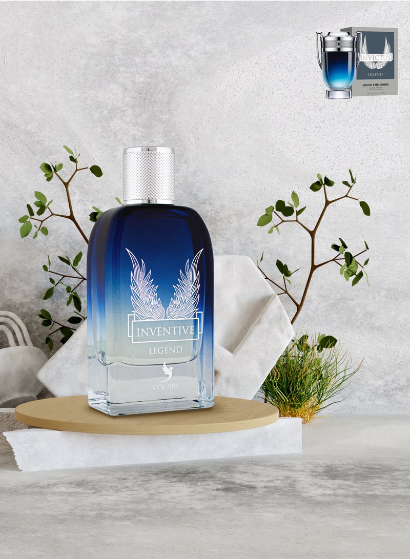 VOLARE Inventive Legend by Volare for Men Eau de Toilette 100ml - Image 3