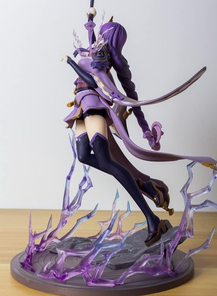 Genérico Dimensional Society Original God GK Inazuma Raiden PVC Game Character Anime Model Toy. - Image 4