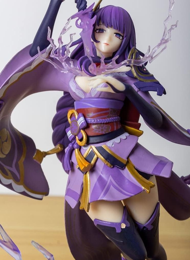 Genérico Dimensional Society Original God GK Inazuma Raiden PVC Game Character Anime Model Toy. - Image 3