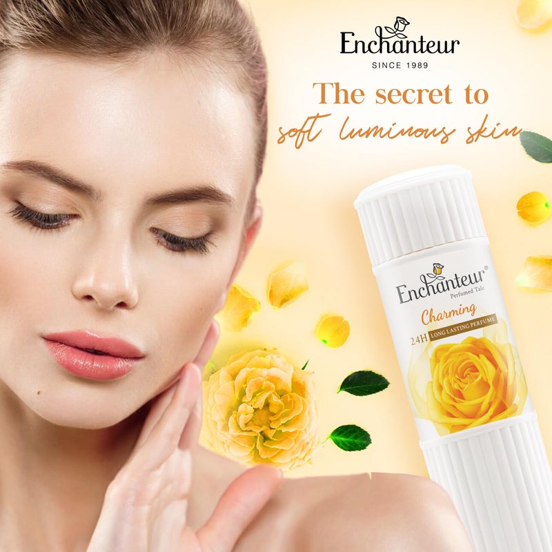 Enchanteur Perfumed Talc, Charming, 250g - Image 3