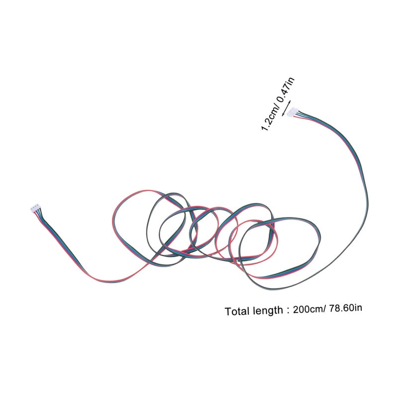 6Pcs Stepper Motor Cable Wiring Harness For 3D Printer Easy Installation High Compatibility - Image 3