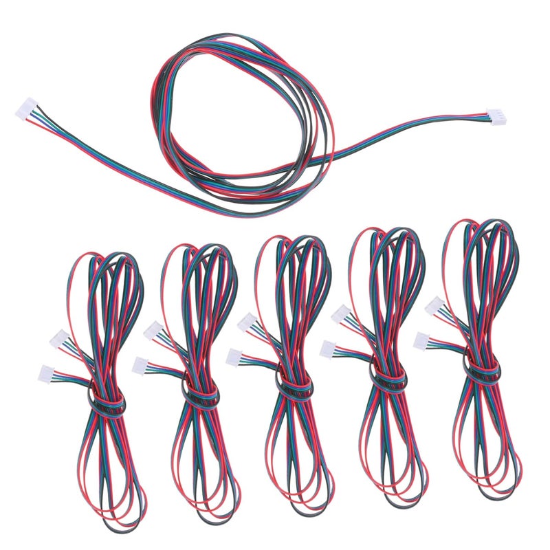 6Pcs Stepper Motor Cable Wiring Harness For 3D Printer Easy Installation High Compatibility - Image 2