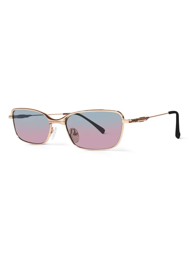 Woggles Mist Rectangle Sunglasses