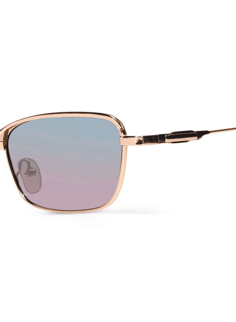 Woggles Mist Rectangle Sunglasses