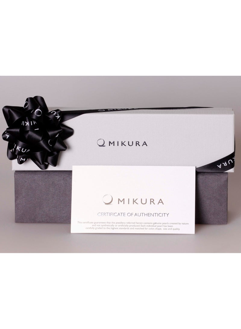 MIKURA Bracelet 1st 19Cm, Freshwater Pearls, A Quality, Natural Multi Color, 7.0-6.5MM, 18KW - Image 4