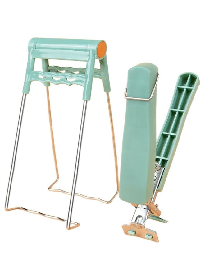 Dipple Dipuer [Set] Heat-Resistant Bowl And Plate Gripper, Steamer Tongs, Heat-Proof Gloves, Stainless Steel Kitchen Bowl Gripper - Image 2