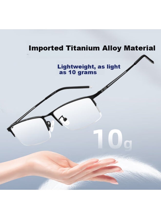 Caponi Imported Titanium Reading Gl For Men With Smart Zoom Function, Bifocal Reading Gl, Genuine Product For Driving And Walking - Image 3