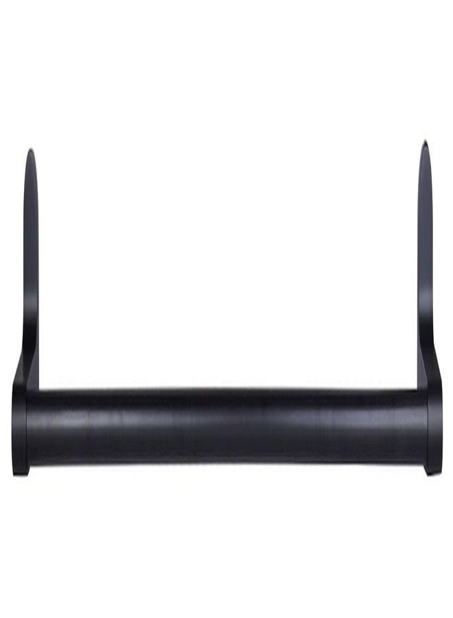 Canarm LYLA MBK 24-Inch Towel Bar - Sophisticated Matte Black Aluminum, Sleek & Durable Wall-Mount Design, Ideal for Contemporary Bathrooms - Image 2