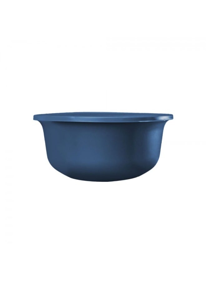 Aksa Mixing Bowl with Lid, Size 2, 2 Liter Capacity, Petrol