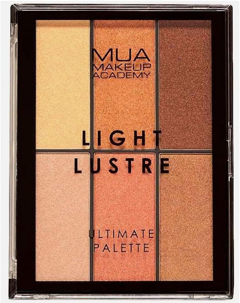 MUA Light Lustre Ultimate Blush Bronze Highlight Palette 30g