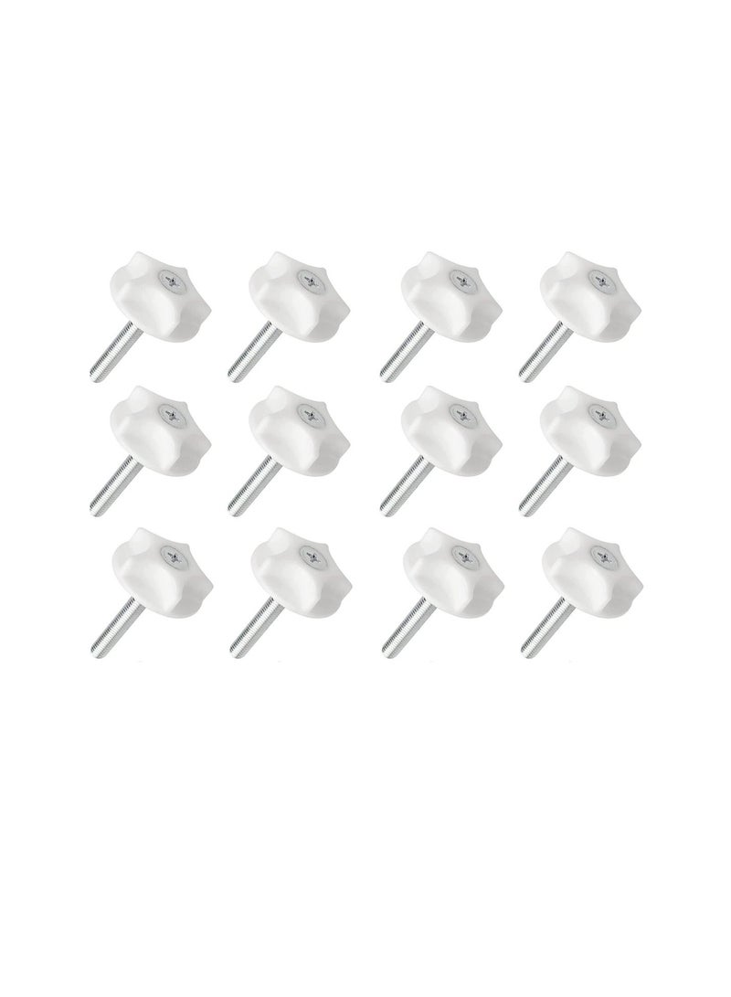 NIBEMINENT Adjustable foot furniture pads M8 Thread Furniture Feet Headboard Screws and Washers Universal for Beds Cabinet Workbench Cabinets Sofa Tables Chairs Fittings Keep Level Avoid Shaking" - Image 1