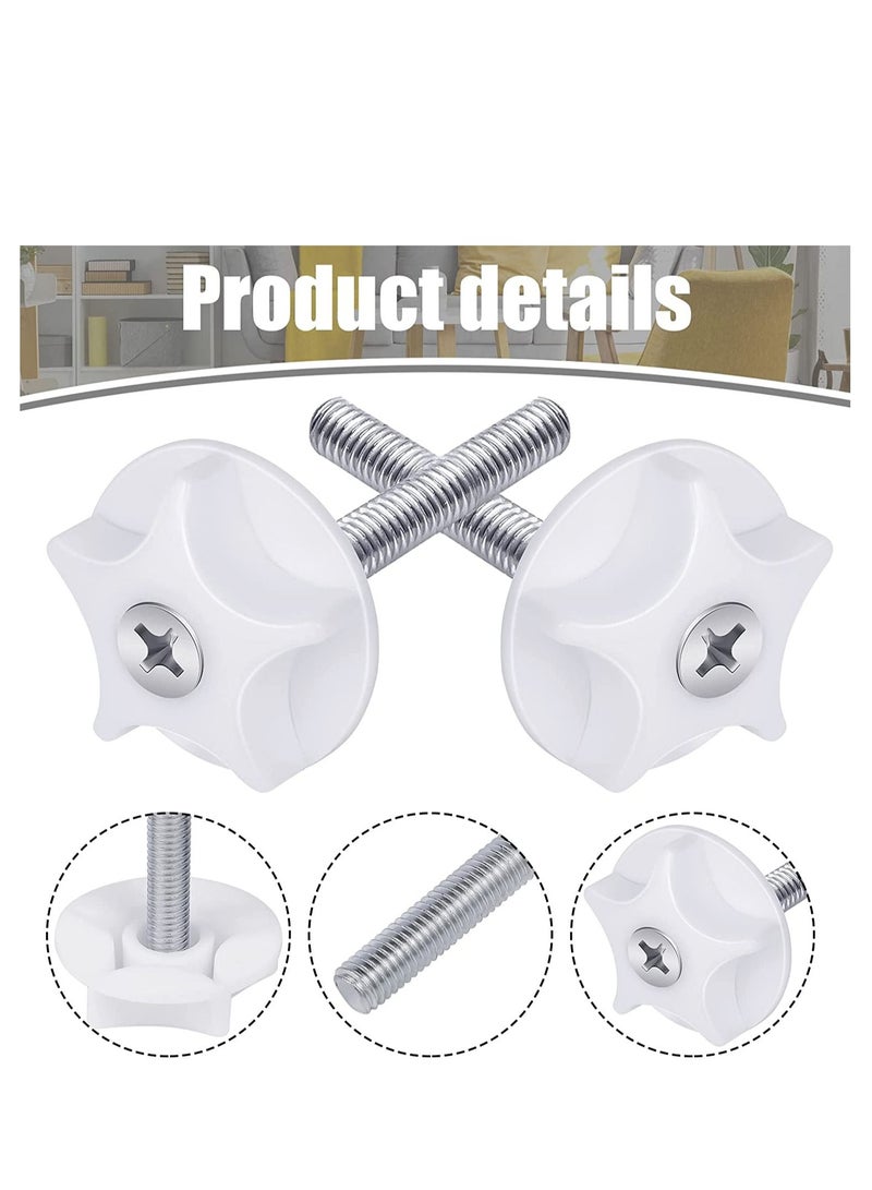 NIBEMINENT Adjustable foot furniture pads M8 Thread Furniture Feet Headboard Screws and Washers Universal for Beds Cabinet Workbench Cabinets Sofa Tables Chairs Fittings Keep Level Avoid Shaking" - Image 4