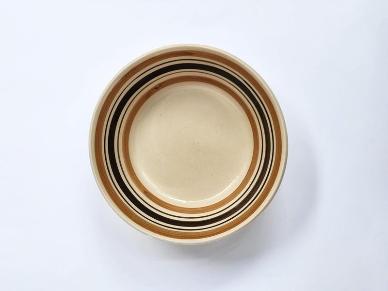 Handcrafted Ceramic Soup Bowl 17 oz For Cereal Salad Pasta Soup Ramen Serving etc  For Breakfast Lunch and Dinner Set of 6 Earthly Brown - Image 4