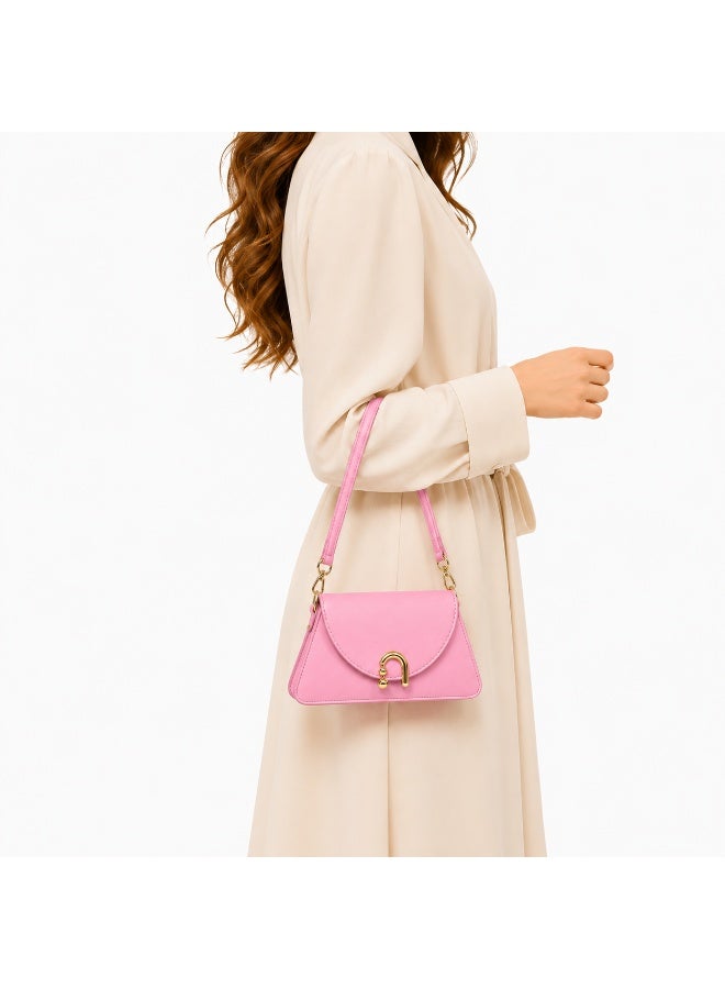 A small women's handbag with a luxurious geometric design – elegant and modern for everyday looks and evening events. - Image 1