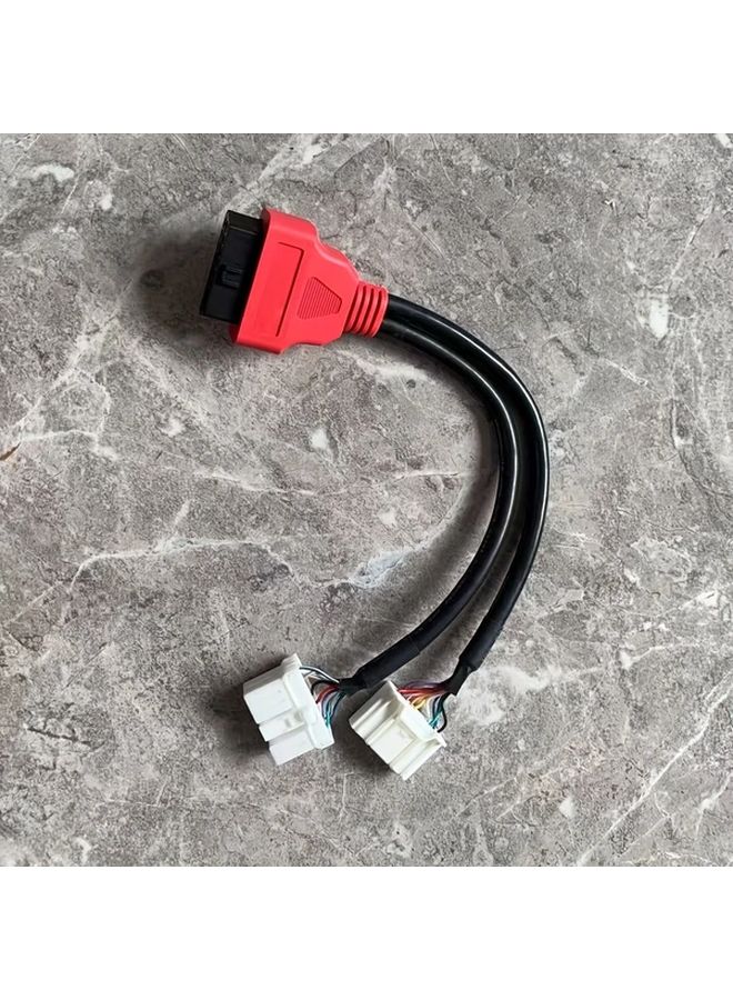1pc Tesla OBD2 Scanner Adapter Cable 20 12 Pin to 16 Pin OBDII Connector - Image 1