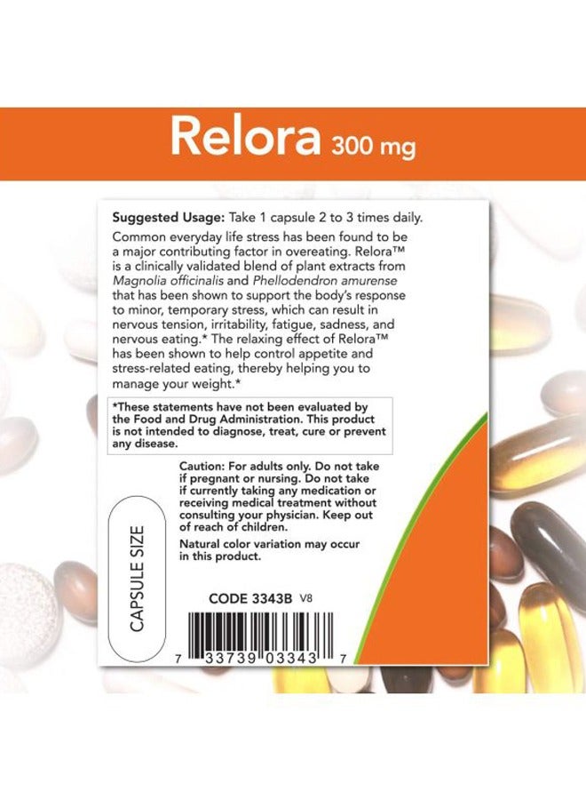 now Relora Dietary Supplement - 120 Capsules - Image 3