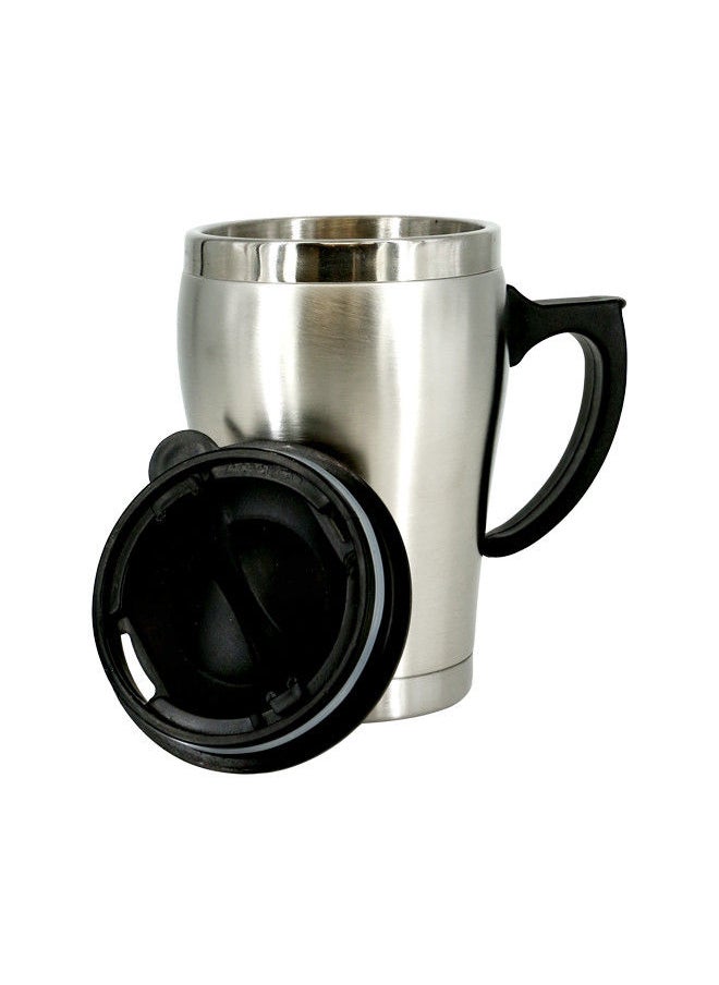Rahalife Rahalife Stainless steel Travel Coffee Mug  Coffee Mug with Handle and compact Lid for Travel Friendly Leakproof Lid Ecofriendly Reusable Cup for Travel  - Image 2