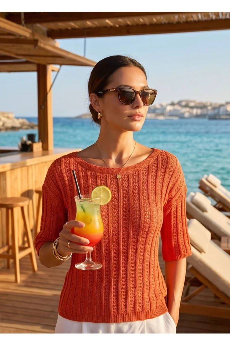 رايفان RYVAN Women's Long Sleeve Blouse