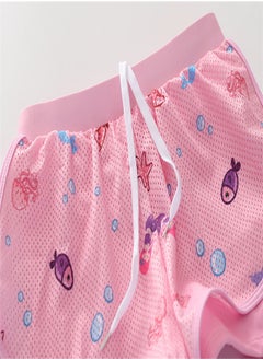 Loquat Girls' Split Body Long Sleeved Swimsuit Multicolour D  - Image 4