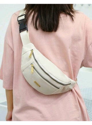Women Waterproof Waist Bag Crossbody Bag Shoulder Bag