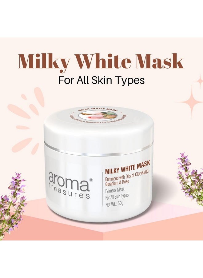 Aroma Treasures Aroma Treasures Milky White Mask, 50G  - Image 3
