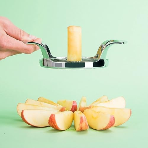 LIIGEMI Apple Slicer,12-Blade Extra Large Apple Corer, Heavy Duty Stainless Steel Apple Cutter and Divider，Easy to Use, Time-Saving. - Image 2