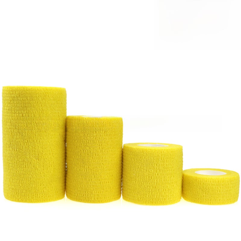 Generic Sports Grip Tape Anti-Slip Finger Protection Yellow