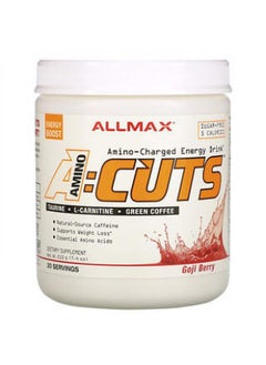 AllMax Nutrition ALLMAX Nutrition ACUTS Amino-Charged Energy Drink Goji Berry 7.4 oz (210 g) 