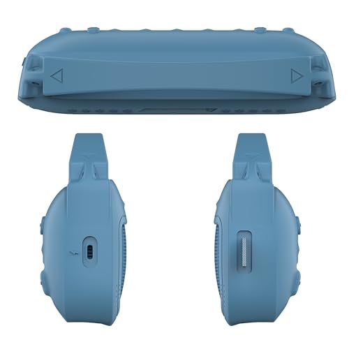 JCHPINE Silicone Cover Case for Bose SoundLink Flex Portable Bluetooth Speaker 2nd Gen, Protective Holder Accessories (Silicone case, Blue Dusk) - Image 5