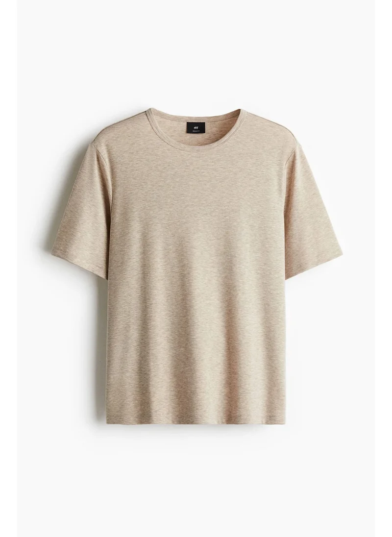 H&M Regular Fit Lyocell-blend T-shirt
