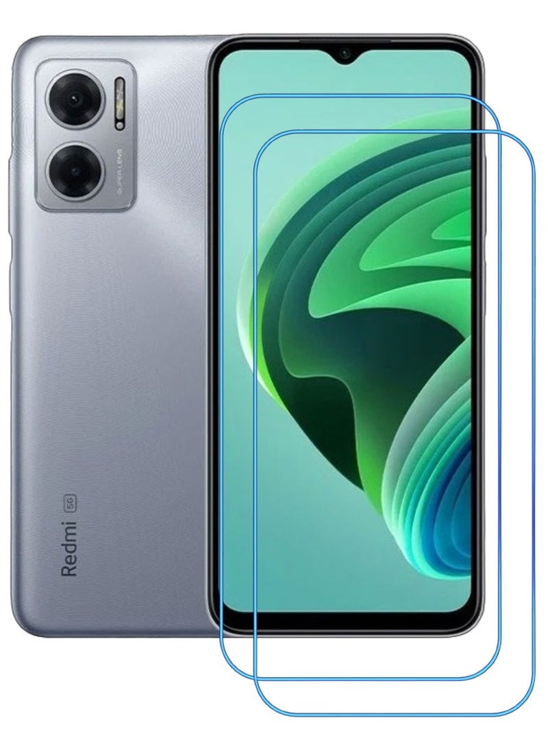 ACLIX 2 Pieces Antistatic ESD Dustproof Premium Quality High Definition Clear Tempered Glass Screen Protector Designed For Xiaomi Redmi Note 11E - Image 1