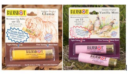 BALMSHOT Lip Balm Two Pack of Classic  Pure Pink