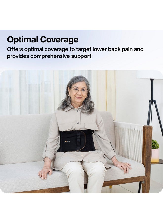 FOVERA Abdominal Belt 9 Inch, Ideal for Lower Back Pain Relief, Slimming Waist, Post Delivery for Tummy Reduction, Breathable Material For Men & Women (Size - L, 1 Unit) - Image 3