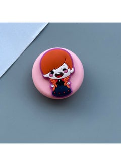 Suitable For Apple Airtag Protective Case Cartoon Silicone Positioning Pin Tracker Portable Anti-Planet Lost Protective Case-Color:85-Applicable Models:Apple Airtag