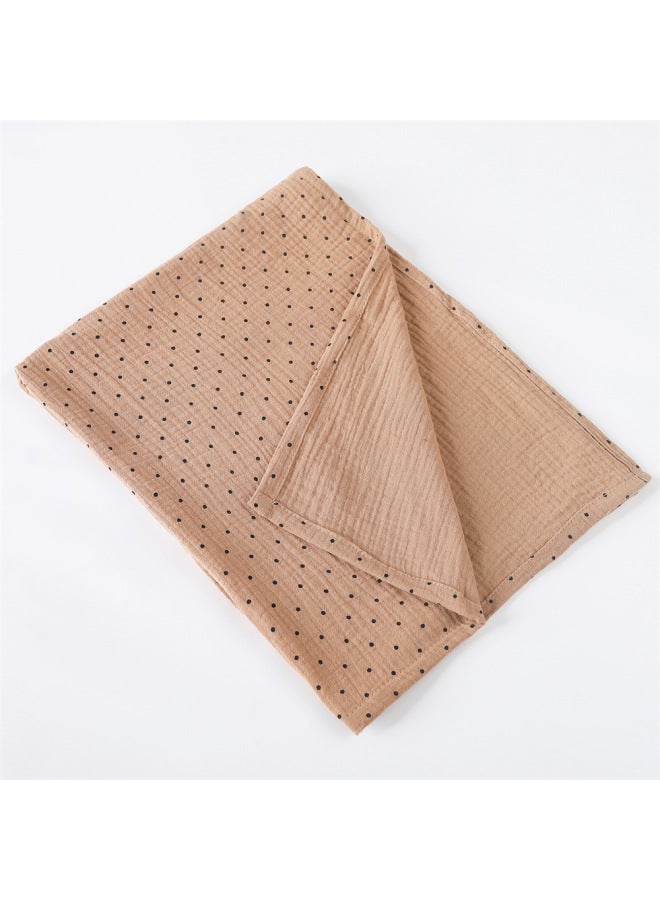 Baby Cotton Gauze Blanket Baby Photo Blanket Newborn Printed Bath Towel Bed Sheet Cover