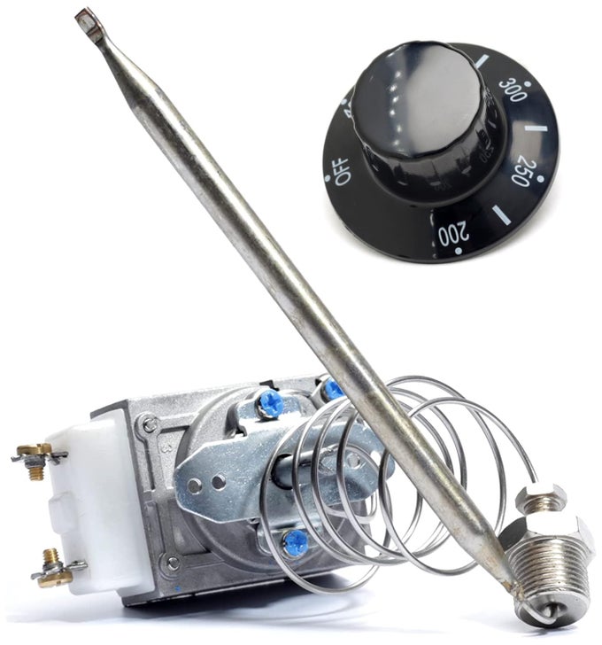 RX224 Thermostat for Fryer 38 Mpt Stuff Box 00913153 Thermostat RX Series Millivolt Thermostat RX1024 compatible with ROBERTSHAW compatible with Adcraft deep Fryer 200400F
