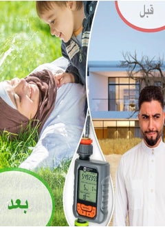 فيولا وصال مؤقت ري مياه الحديقة اوتوماتيك مع مجموعة الري بالتنقيط بطول (60) متر من VIOLLA  |،قابل للتعديل، سهل التركيب | لري النباتات,رش وتقطير الماء للحدائق والزهور والنباتات  - Image 3