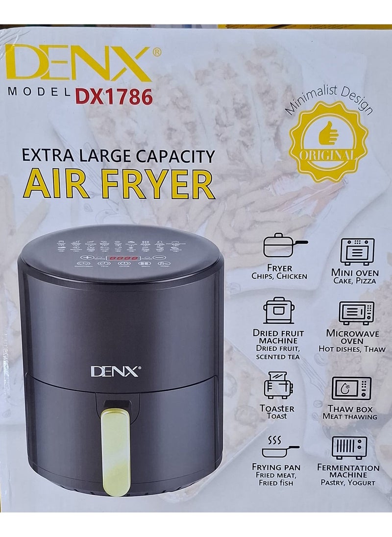 Denx Air Fryer Model Dx1786 Extra Large Capacity - Image 5