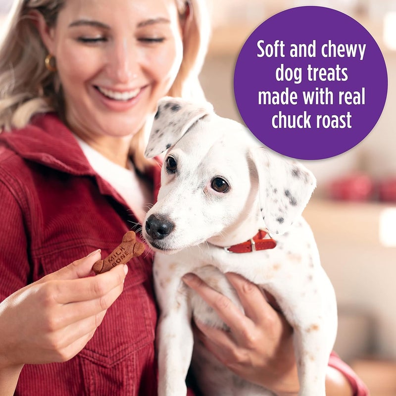 Milk-Bone Soft & Chewy Beef & Fillet Mignon Recipe Dog Treats, 740ml - Image 4