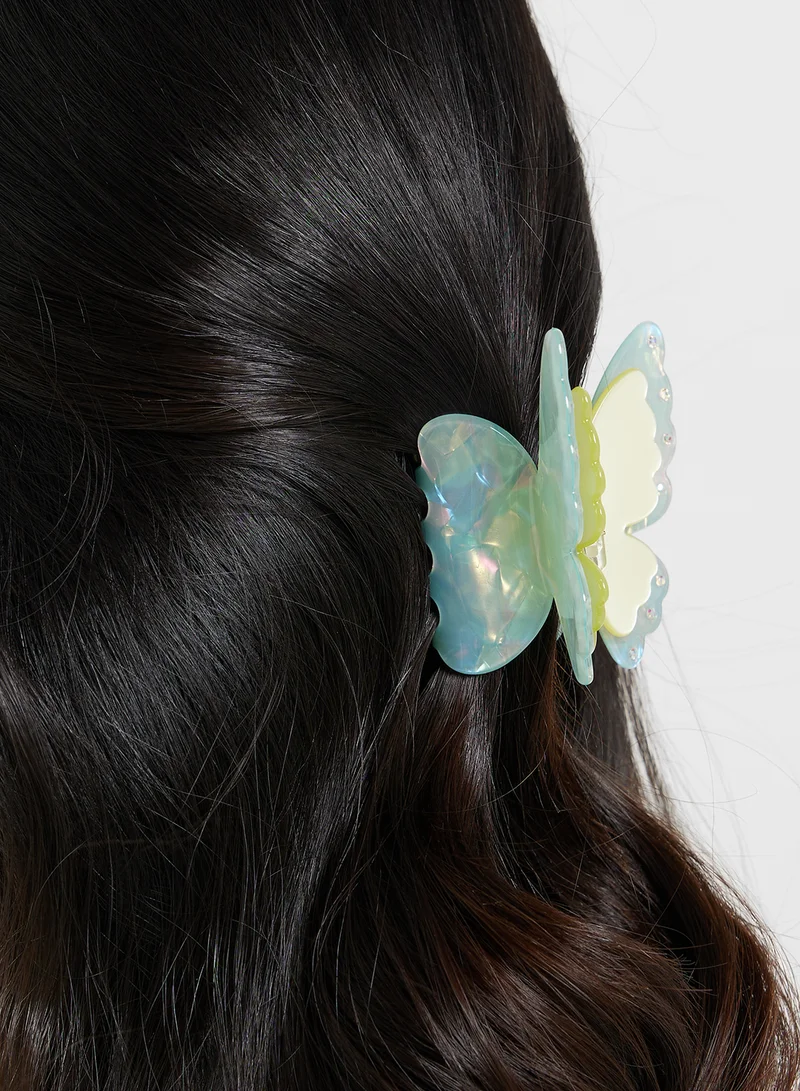 Ginger Butterfly Claw Clip
